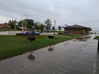 September was slightly warmer, with a new daily rainfall record